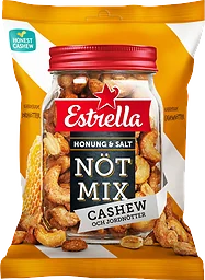 Nötmix Honung & Salt 175g Estrella