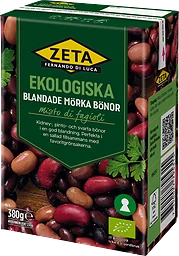 Blandade Mörka Bönor Ekologiska