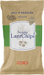 Dill Gräslök Räfflade Chips
