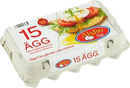 Ägg 15P Frigående Inomhus