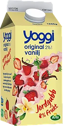 Yoghurt Original Vanilj & jordgubb 2%