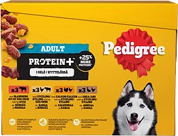 Hundmat Våtfoder Adult Protein 12-pack
