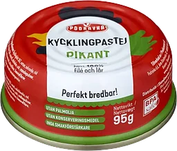 Kycklingpastej Pikant