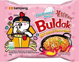 Snabbnudlar Buldak Carbonara