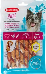 Hundtugg 3in1 Tuggpinn 66g Kyck&Morot 7st Best friend