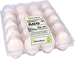 Ägg Frigående 20-pack 1,3g Sjömarken