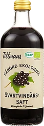 Rårörd Svartvinbärssaft 0,5l KRAV Grangärde Musteri