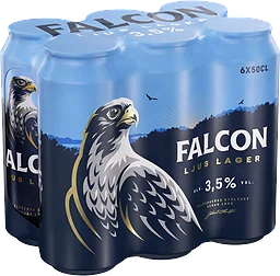 Öl Ljus Lager  3.5%  6x50cl Falcon