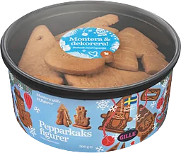 Pepparkaksfirgurer 300g Gille