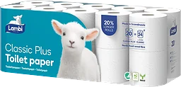 Toalettpapper PLUS 20-p