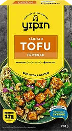 Tofu Friterad Tärnad