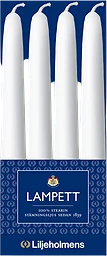 Lampettljus Vit