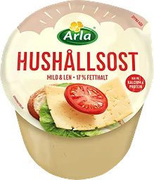 Hushållsost mild 17% ca 2,2kg Arla