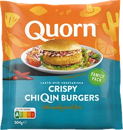 Crispy ChiQin Burgers 504g Quorn