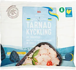 Kyckling Tärnad Fryst 1kg ICA