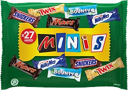 Choklad Mini bag 535g Mars