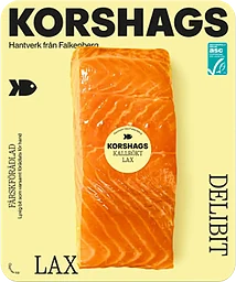Laxfilé Färsk Kallrökt bit Miljömärkt