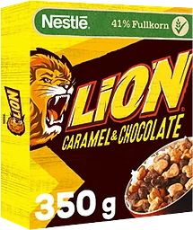 Lion Flingor Karamell & choklad 350g Nestle