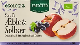 Svart te Svarta vinbär & Äpple Ekologisk 16-p Fredsted