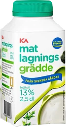 Matlagningsgrädde 13% 2,5dl ICA