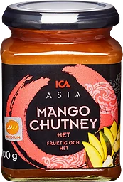 Mango chutney Hot 300g ICA Asia