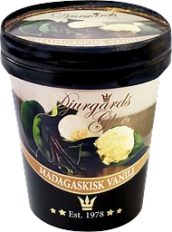 Gräddglass Vanilj 500ml Djurgårds Glace