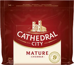Cheddar Mature 200g Cathedral city