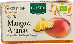 Svart te Mango & Ananas Ekologisk 16-p Fredsted