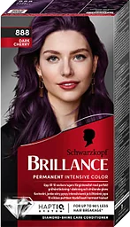 Hårfärg 888 Dark Cherry 1-p Brillance Schwartzkopf