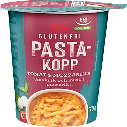 Pastakopp Tomato & Mozzarella Glutenfri 70g ICA