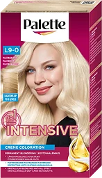 Hårfärg L9-0 Platinablond Permanent Blondering 1-p  Palette