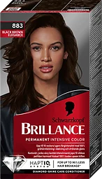 883 Black brown Hårfärg 1-p Brillance Schwarzkopf