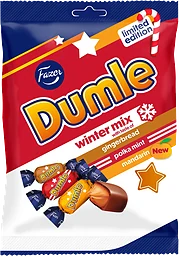 Chokladpåsar Dumle Winter Mix 180g Fazer