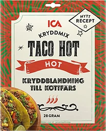 Kryddmix Taco Hot 28g ICA