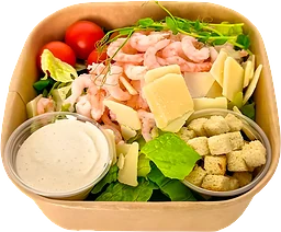 Caesarsallad Med Räkor 290g Butikskockarna
