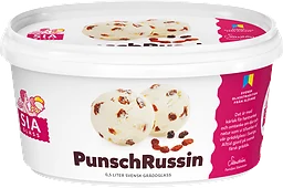 Punsch Russin Gräddglass
