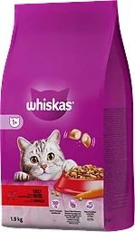 Torrfoder 1+ Biff 1,9kg Whiskas