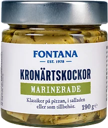 Kronärtskockor Marinerade 190g Fontana