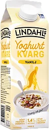 Yoghurtkvarg Vanilj 1,4% 1l Lindahls