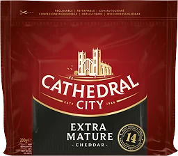 Extra mature Cheddar 200g Cathedral City