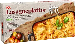 Lasagneplattor glutenfri 250g ICA