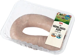 Värmlandskorv Färsk Rå 400g ICA