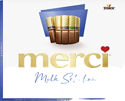 Merci Chokladask Blå