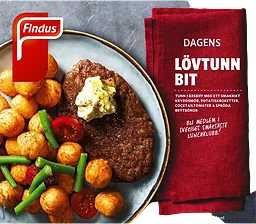 Lövtunn bit Fryst 340g Findus
