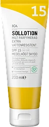 Sollotion SPF 15 200ml ICA Hjärtat