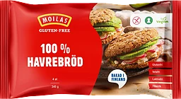 Havrebröd GF 340g Moilas