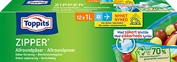 Allroundpåse Zipper 12-pack