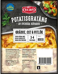 Potatisgratäng 800g Scan