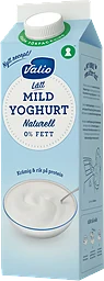 Yoghurt Naturell Mild 0% 1000g Valio
