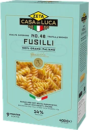 Pasta Fusilli 400g Zeta